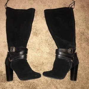 Torrid Suede Knee High Boots